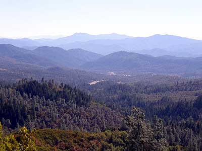 View of Weaverville from Musser Hill Rd