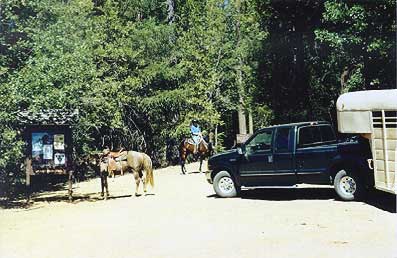 Trailhead at East Weaver Rd